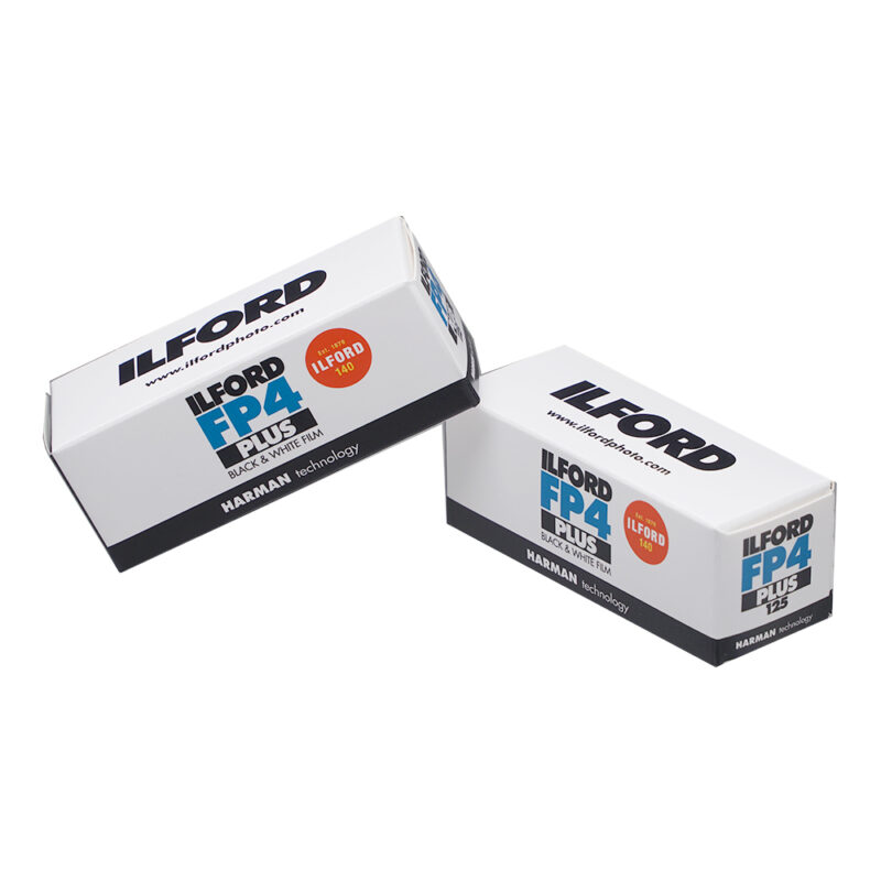 Pellicola Ilford FP4 Plus Bianco E Nero 120 - ISO 125, Grana Fine, 10 Rulli Per Fotografia Professionale