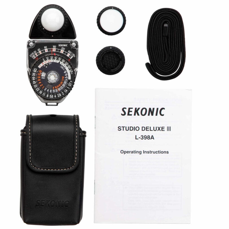 Sekonic L-398A STUDIO DELUXE III Analog Light Meter - Image 2